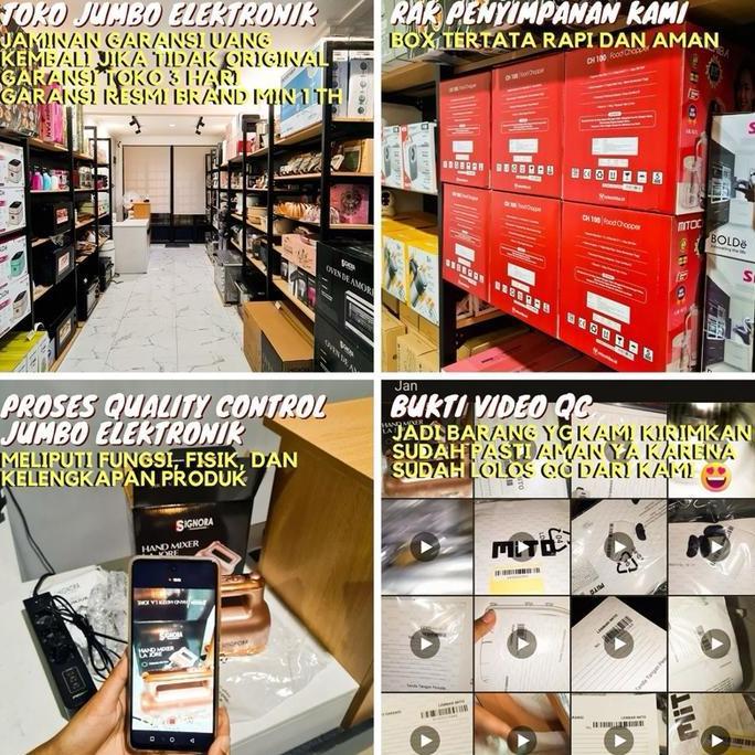 TERBARU - AF1 Mito Air Fryer Low Watt Murah Digifryer Mito Air Fryer Digital AF1 4 Liter Air fryer M