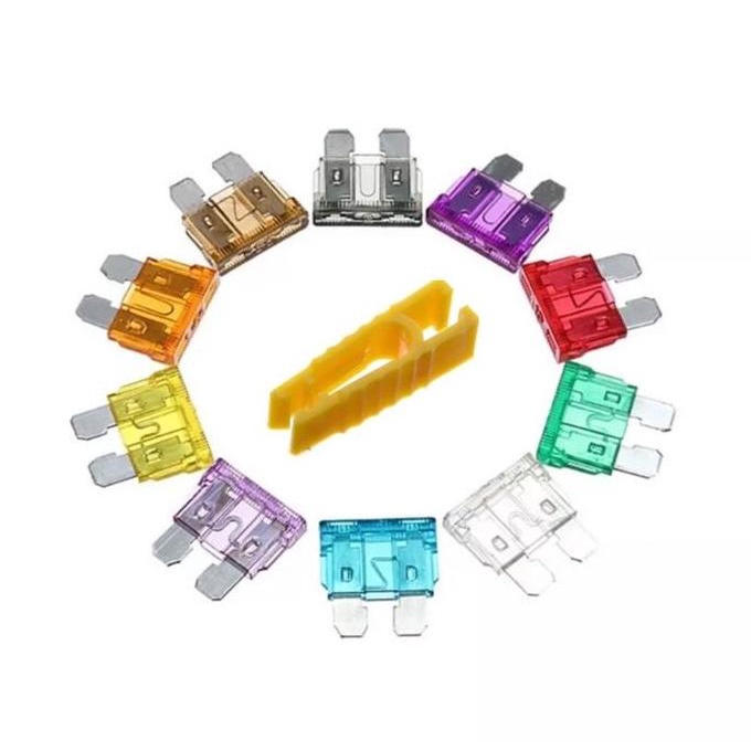 Fuse Mobil Sikring Mobil 5A - 40A Micro Fuse Untuk Kendaraan Sekering Car