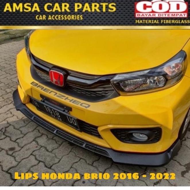 Lips Bumper Bemper Brio 2016 Mobil Depan Honda Old All 2017 2018 2019 2020 2021 2022