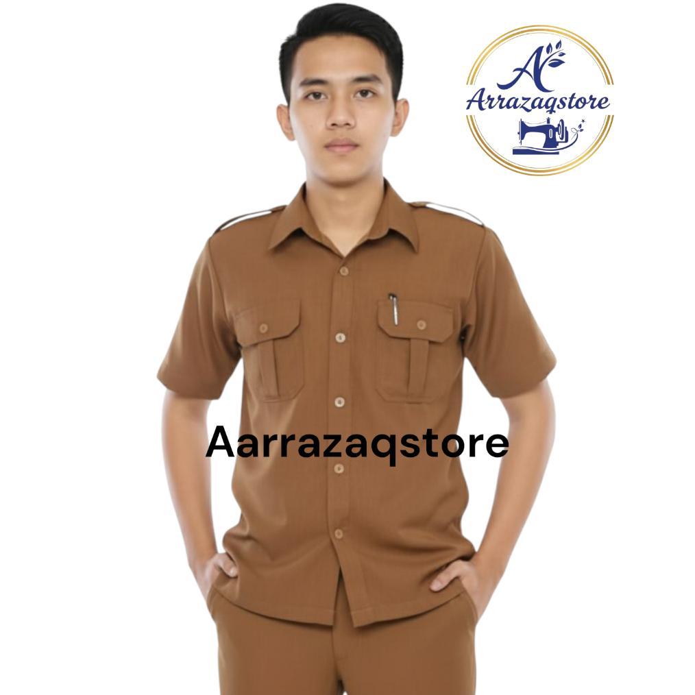 Termurah Seragam Pns Pria Khaki Tua Seragam Pemda Pegawai Negeri Baju Pns Pria Khaki Tua
