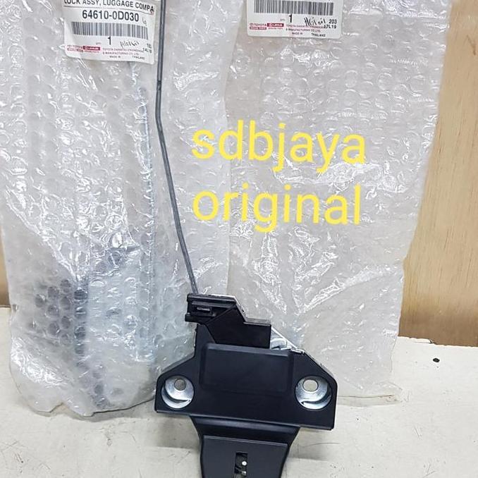 TERMURAH - door lock bagasi belakang new vios limo gen2 2007-2012 asli original 100%