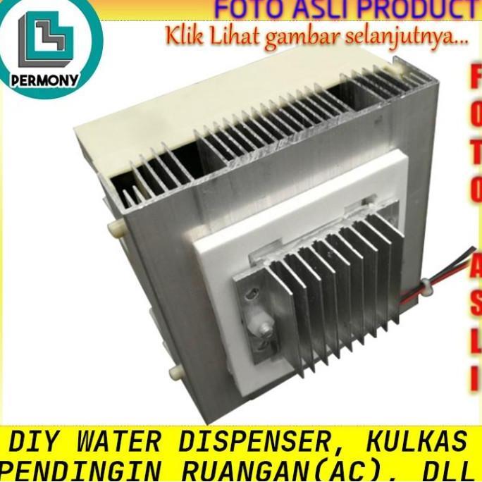 Kulkas Water Dispenser Peltier Refrigerator Thermoelectric Cooling System Aluminium pendingin AC Rua
