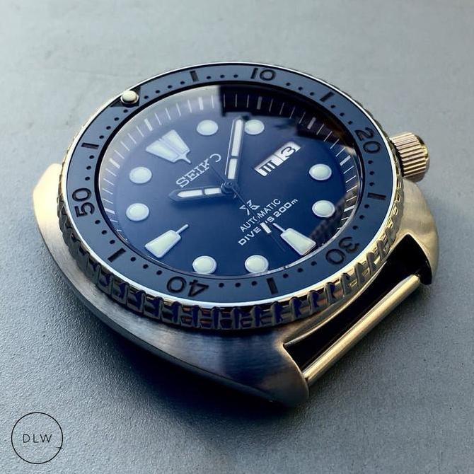 DLW Ceramic Insert SRP Turtle Stealth Seiko MOD SRP77x Series Original