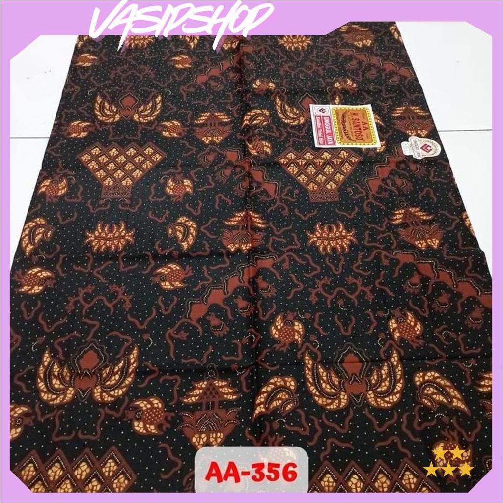 Kain Batik H Santoso AA Unggul Jaya | Batik Sogan Motif Sidomulyo Parang Kusumo Mukti GBM Termurah
