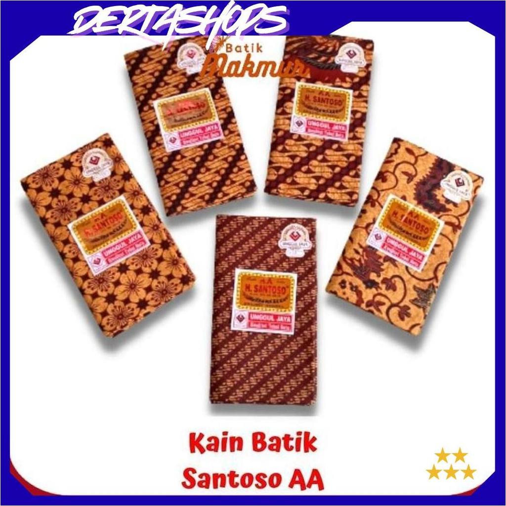 Kain Batik H Santoso AA Unggul Jaya | Batik Sogan Motif Sidomulyo Parang Kusumo Mukti GBM Terbaru