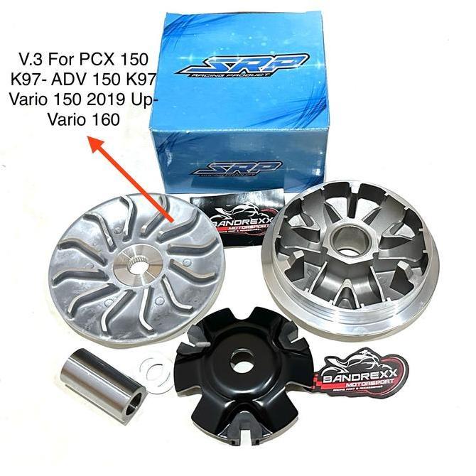 Paket Pulley CVT SRP-Ultraspeed Racing+Roller SRP Vario 160-PCX 160 Original