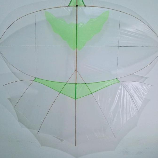 Layangan papiran lomba 110cm