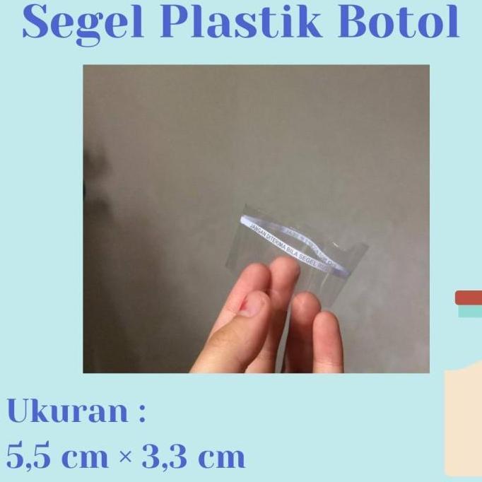 Segel Plastik Tutup Botol DO NOT / Shrink Tutup Botol