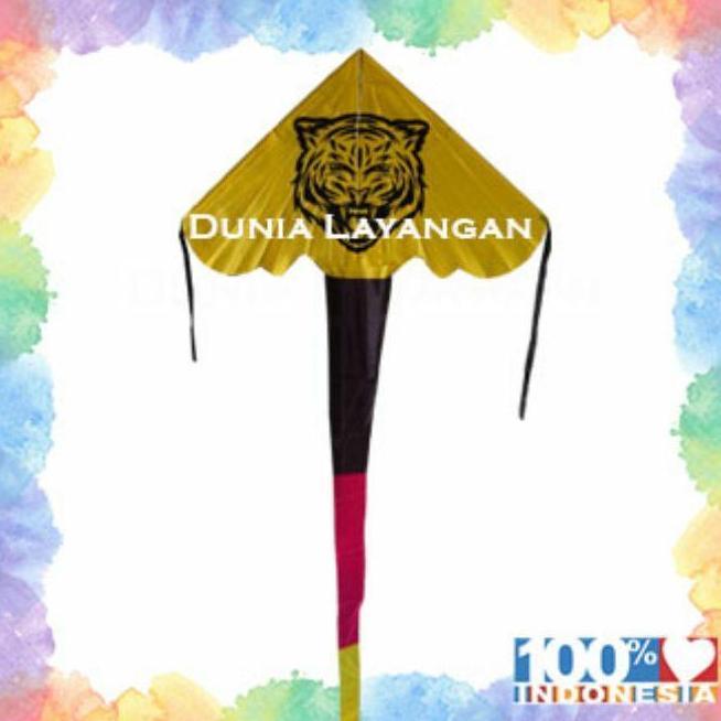 LAYANGAN PETENG KAIN PARASUT KARAKTER SABLON LAYANGAN PANTAI
