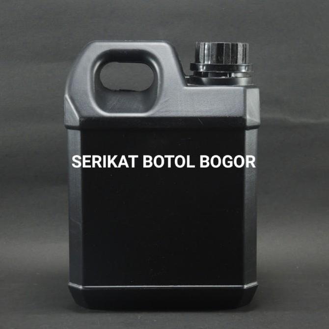 JERIGEN 1 LITER HITAM / JERIGEN 1000ML TAIWAN HITAM