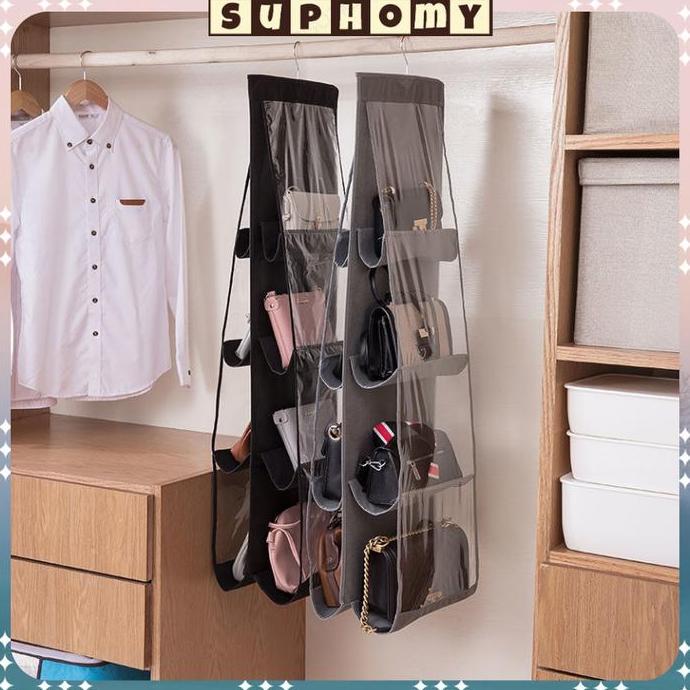 Ort- Rak Tas Gantung / Tempat Tas Gantung / Tempat Tas Gantung Rak Gantung/ Lemari Tas Minimalis Hit