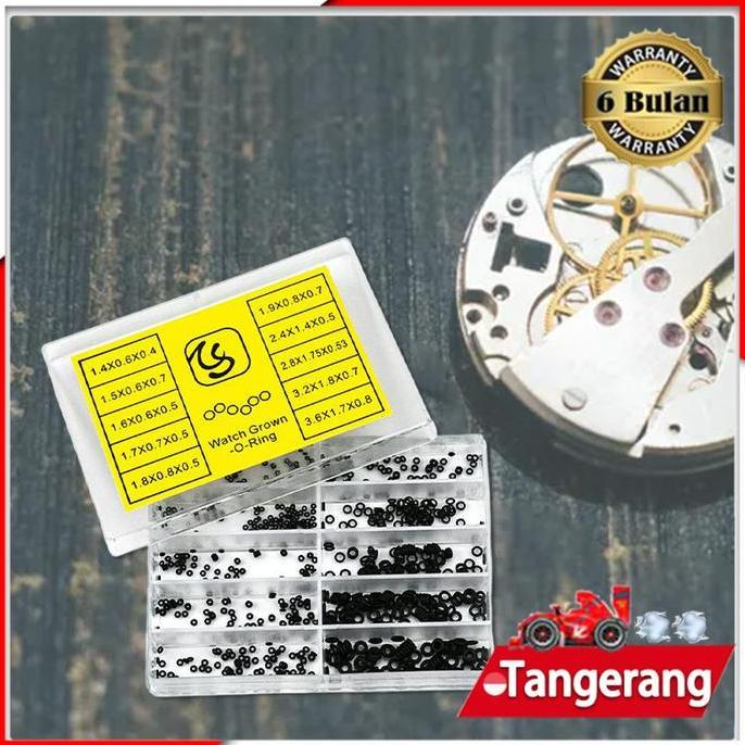 MRIKI Karet Seal Oring Knop Jam Tangan / Knop Jam Tangan Seal O-Ring