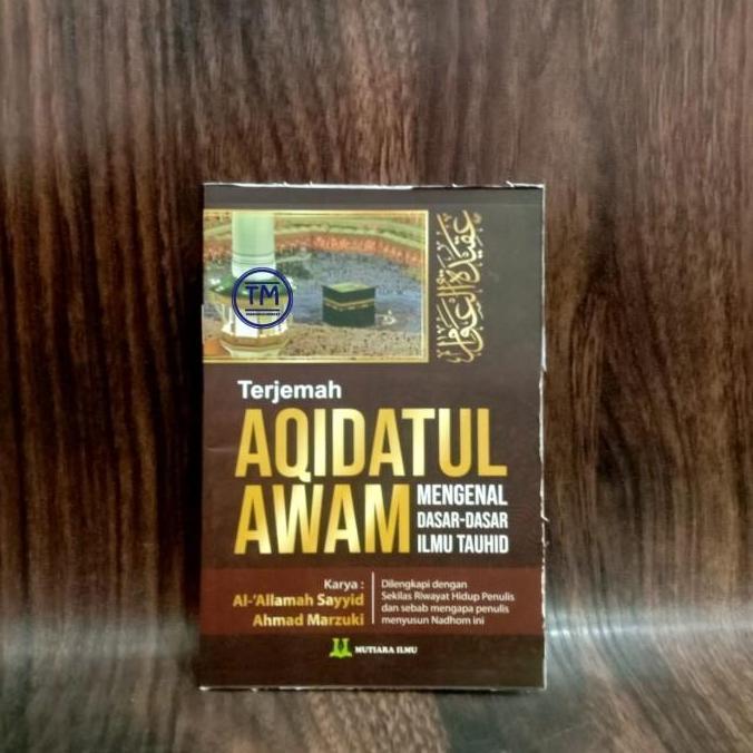 SAND TERJEMAH AQIDATUL AWAM KECIL A6 Terjemah Aqidatul Awam Saku - Mutiara Imu Agency