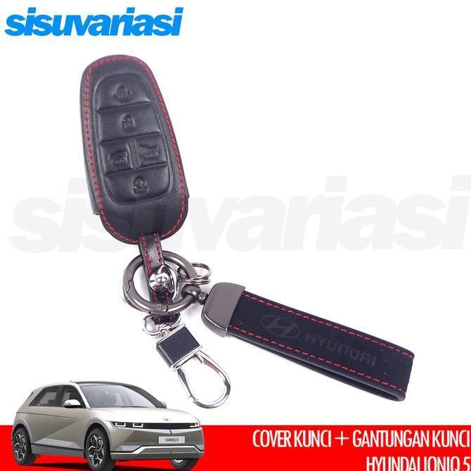 Smart Key Cover Sarung Kunci Remote Kulit Hyundai Ioniq 5