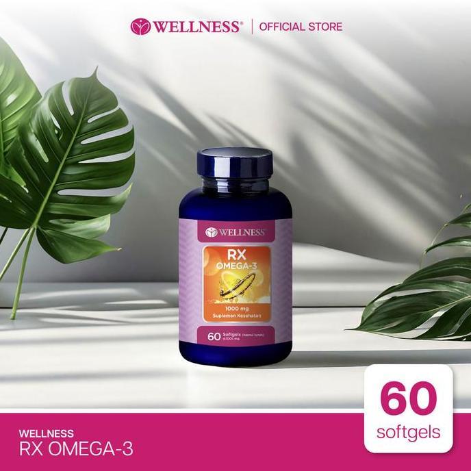 Haarvitamine- Wellness Rx Omega-3 - 60 Softgels