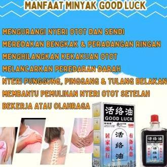Knochen- Minyak Herbal Good Luck Pereda Nyeri Otot Dan Sendi Minyak Urut Herbal Cina Penghilang Nyer
