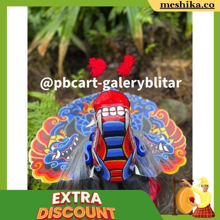 Barongan Caplokan Anak Dari Kayu Asli