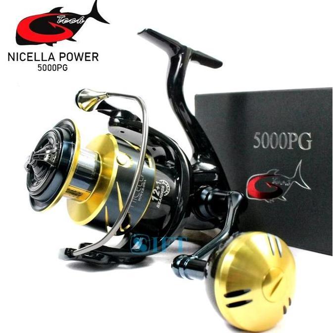 Murah Reel G-Tech Nicella 5000 Pg Swa Drag 27Kg