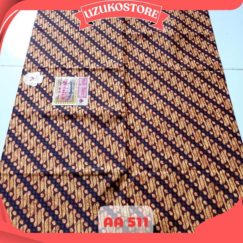Kain Batik H Santoso AA Unggul Jaya | Batik Sogan Motif Sidomulyo Parang Kusumo Mukti GBM COD