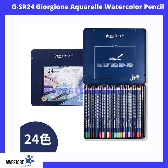 G-SR Giorgione Aquarelle Watercolor Pensil Warna Cat Air Water Color