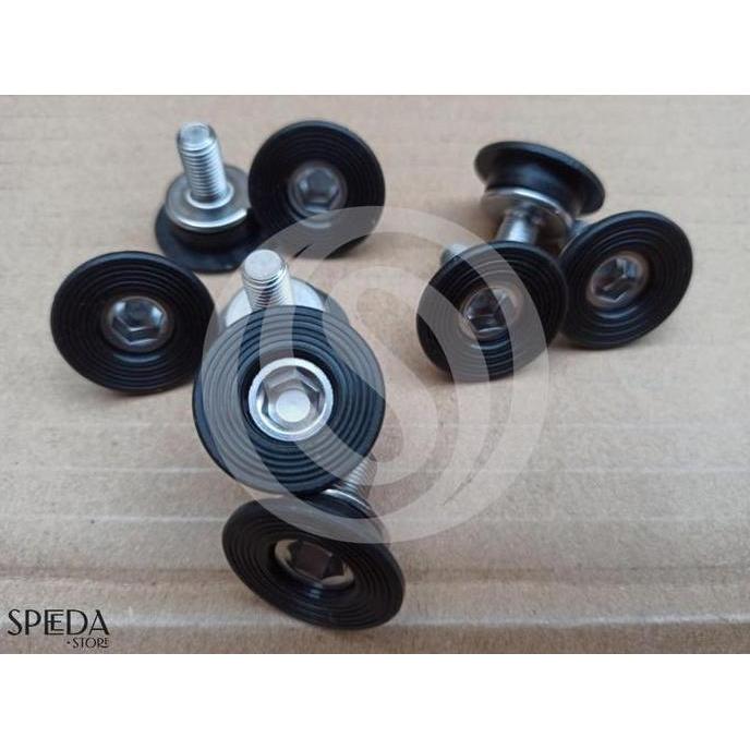Shimano Original Crank Bolt Taper Spindle Baut Crank BB Kotak