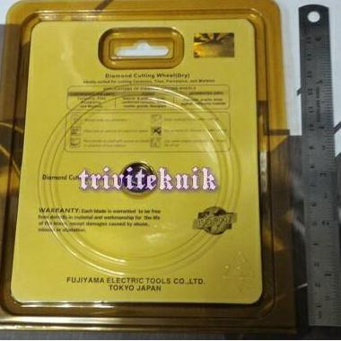 Mata pisau potong keramik gerinda,Diamond Cutting Wheel Fujiyama