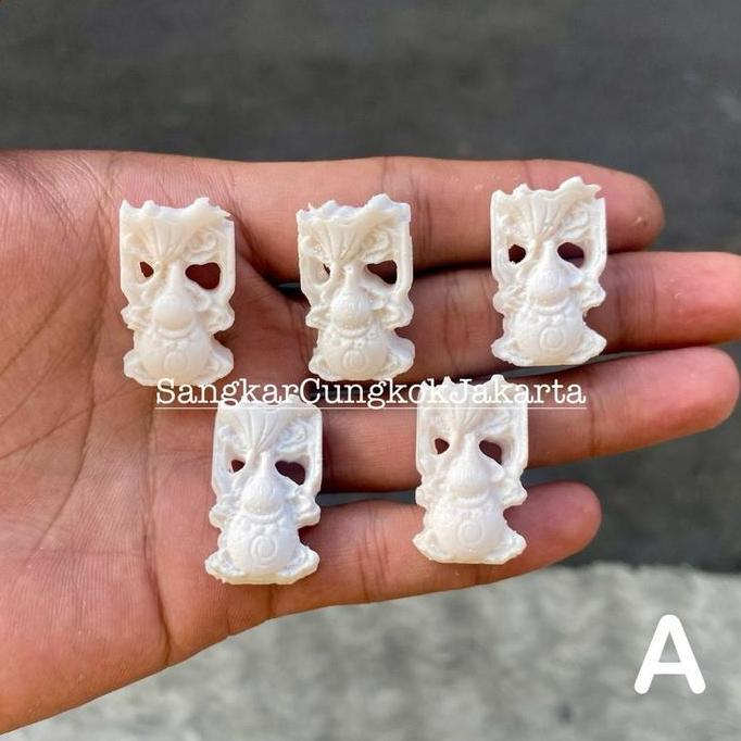 Stoper Peninggi Cepuk Ukir Sangkar Cungkok Pleci Bahan Resin