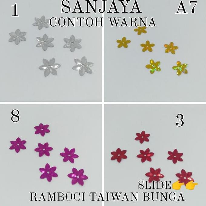 Payet Ramboci / Ramboci Bunga / Payet Manik Bunga / Ramboci Bunga Taiwan (Flk251) 10mm