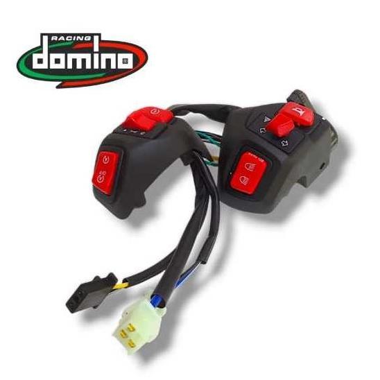 Saklar Variasi Saklar Set Kiri & Kanan Domino Polos Saklar Motor Variasi Saklar Domino Motor Mio Spo
