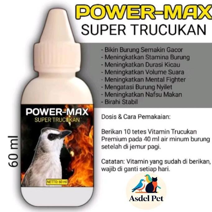POWER MAX PENGGACOR TERUCUKAN 60ML