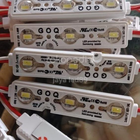 LED module Samsung GOQ 5630 power 1,08W DC 12V warna Putih.