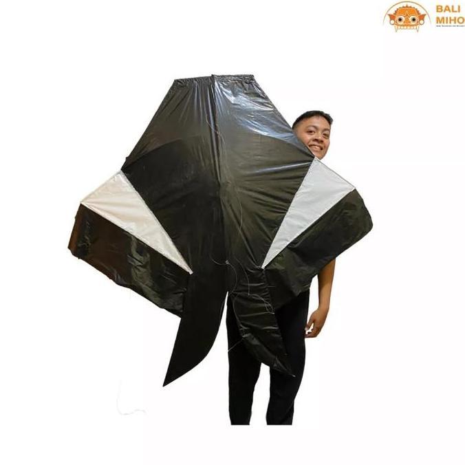 Layangan Cotek Belolong Knockdown 1.2 meter - Layangan Ikan Knockdown - Layangan Bali - Layangqn Beb
