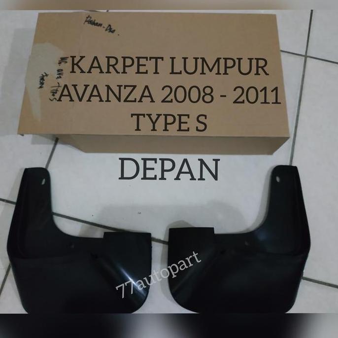 Karpet Lumpur Avanza 1.5 Type S Depan 2008 - 2011