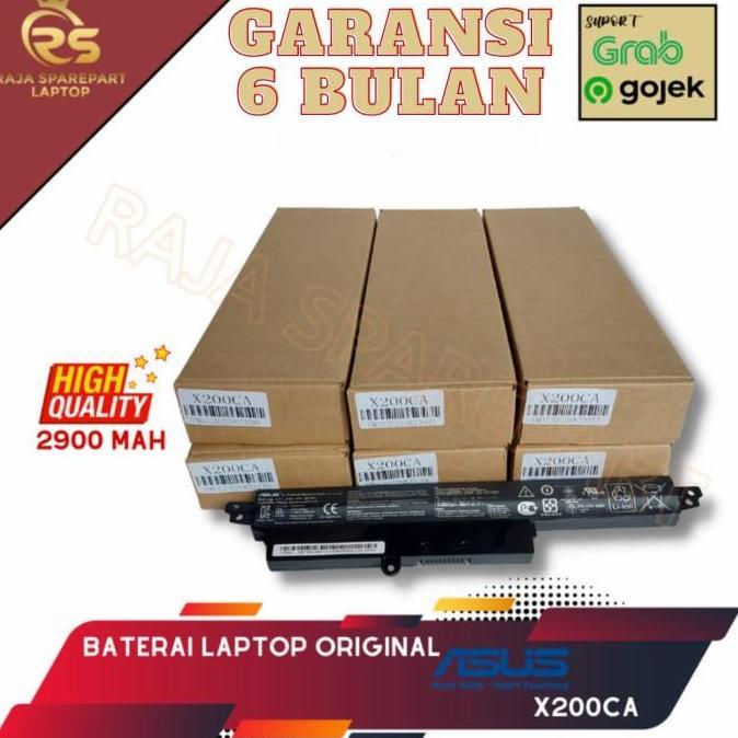 Component- Baterai Battery Laptop Asus X200 X200M X200Ma X200Ca Original