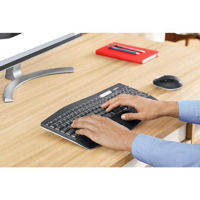 Xfour- Logitech Mk850 Wireless Bluetooth Keyboard Mouse M720 Combo Flow
