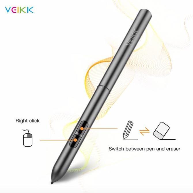 Xfour- Veikk P001 Digital Drawing Pen Stylus For Veikk S640 Veikk A30