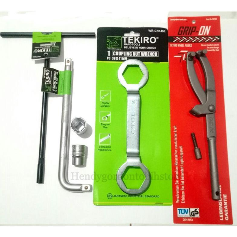 PAKET Kunci Cvt motor metic / paket kunci bongkar Cvt / Treker Cvt / Kunci cvt TEKIRO/Treker GRIP ON