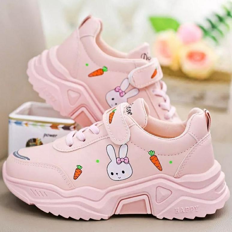 Murah Sepatu Sneakers Anak Perempuan Laki Laki Rabbit Love / Sepatu Jintu Anak Perempuan