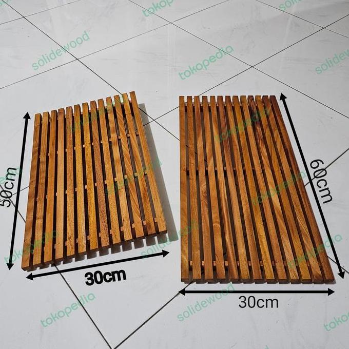 Alas Kayu Etalase Display Tatakan Roti Cake Terlaris