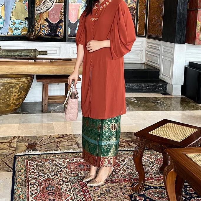 Uprelig- Lausboutique-Tunik Maisa-Seri 0808-Hanya Tunik Muslim Panjang