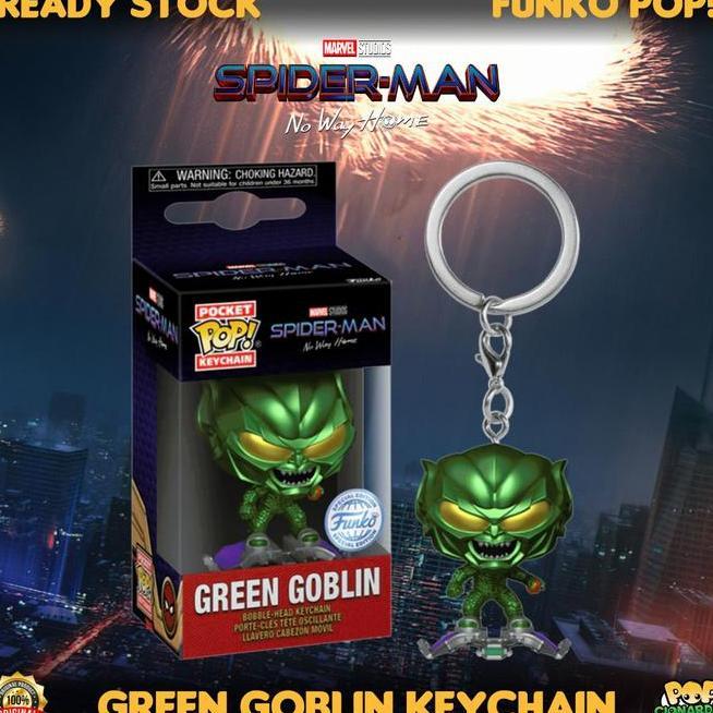 Funko Pop Keychain Spiderman No Way Home Green Goblin