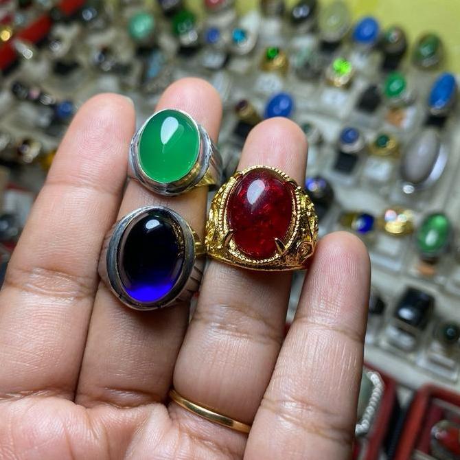 Batu Cincin akik borongan 3 pcs