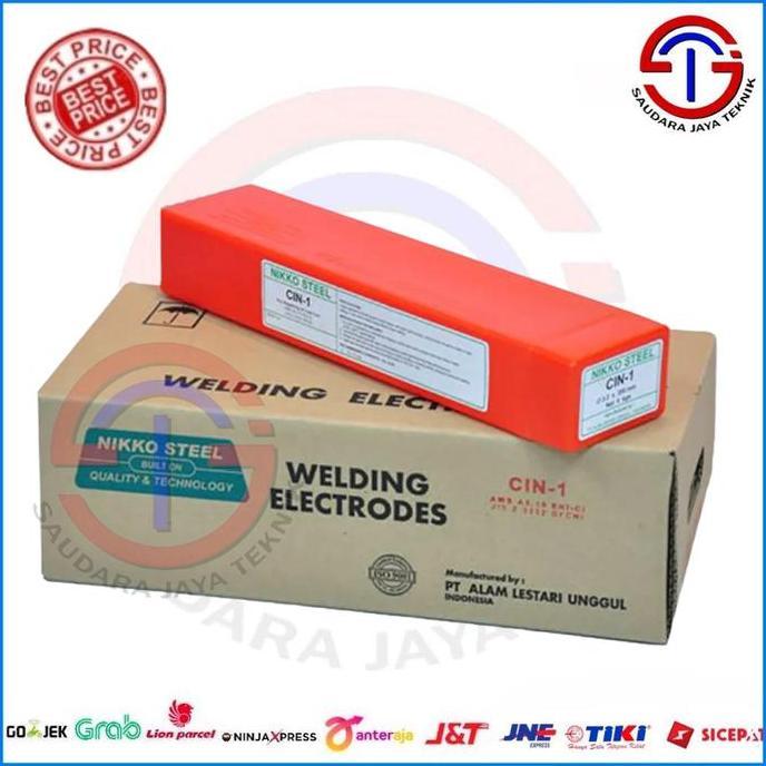 NEW Kawat Las CIN1 CIN-1 CIN 1 2.6 mm NIKKO STEEL