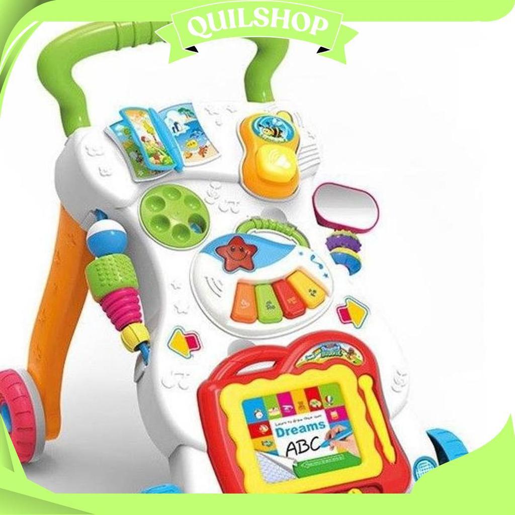 MAINAN BAYI DORONG BABY PUSH WALKER ALAT BANTU JALAN BABY WALKER MUSIC WALKER MURAH DORONGAN BABY AT