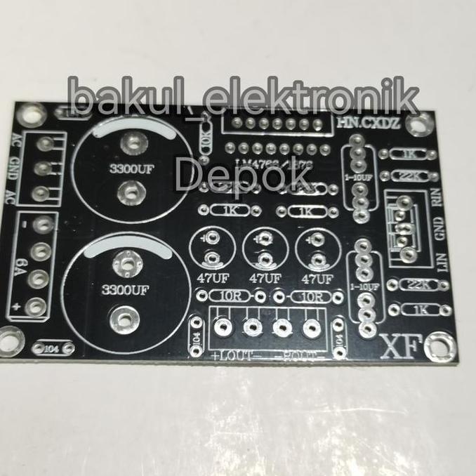 Rwd- Pcb Chip Amplifier Lm1876 /Lm4766T