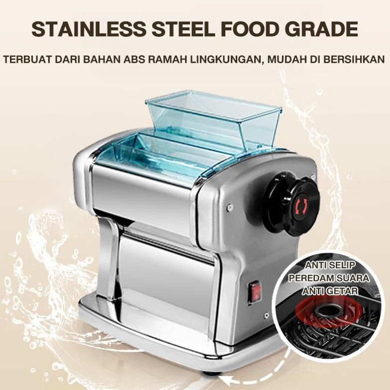 LANGSUNG KIRIM TIXX Mie Listrik Elektrik Otomatis Noodle Maker Machine Noodle Motor Peralatan Masak 