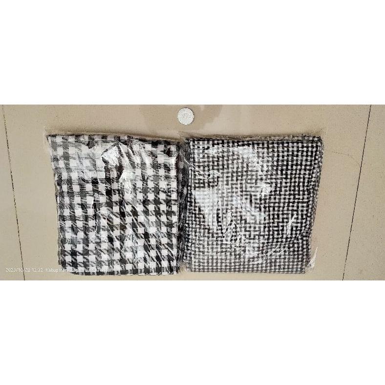 Official Qitty Oneset , Baju Kotak-Kotak Kekinian