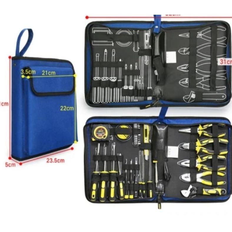 PROMO SALE Tas Obeng Lipat Cordura 600 Hitam Praktis **