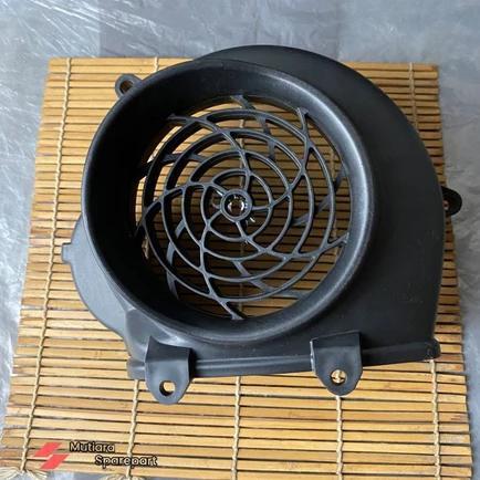 NEW cover mesin beat fi scoopy fi starter kasar shroud inlet exhaust atas bawah **