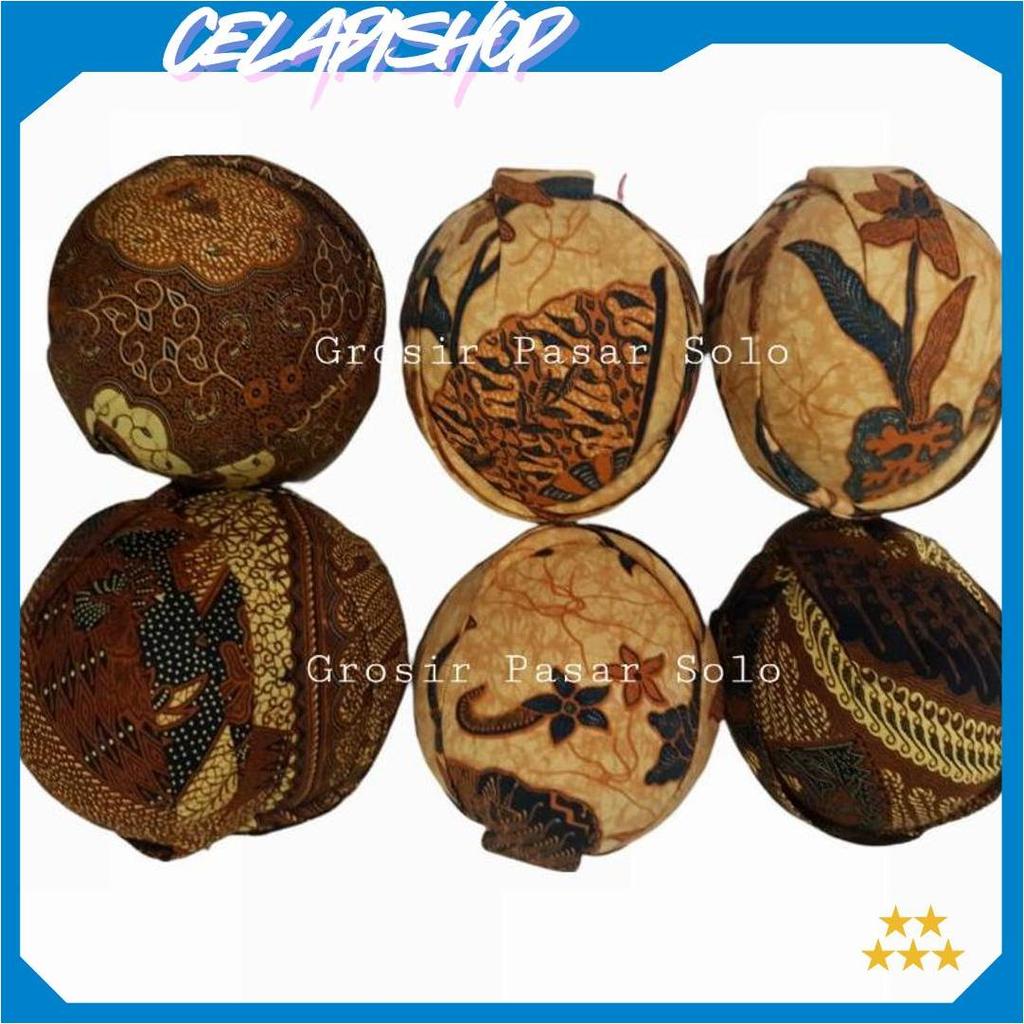 Blangkon Solo Jebeh Batik / Blangkon Solo / blangkon anak / blangkon dewasa BP Cod